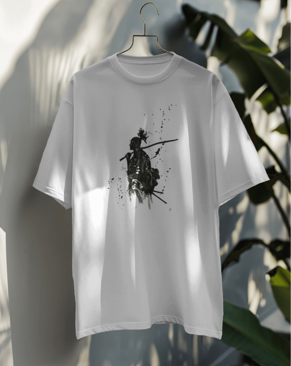 Silent Samurai: Warrior in the Shadows oversized T-shirt